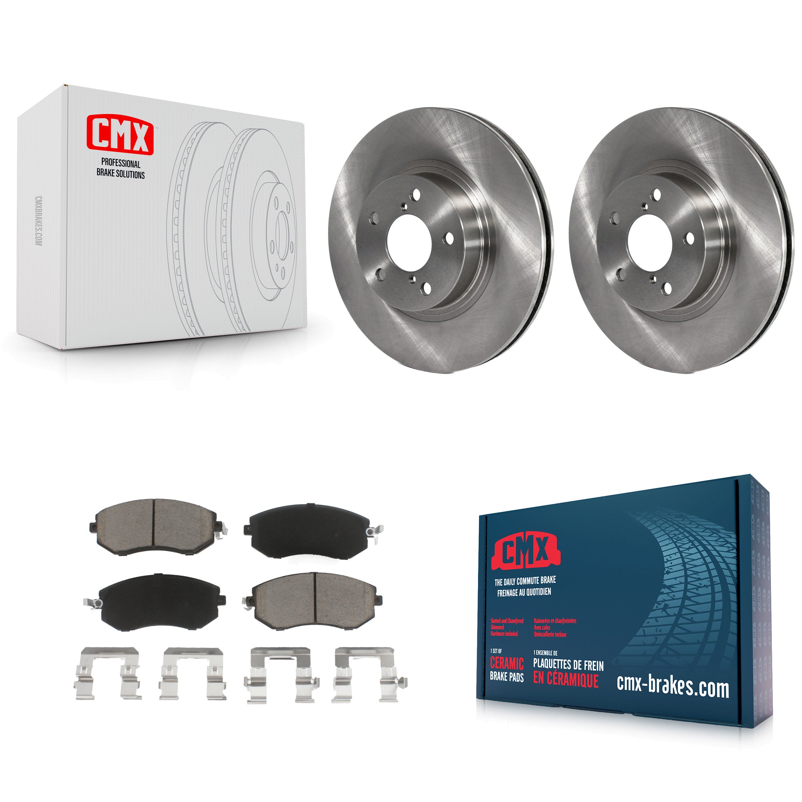 CMX K8C-100188 Disc Brake Kit for 2011-2016 Subaru Impreza, Scion FR-S, Subaru BRZ - Front product image