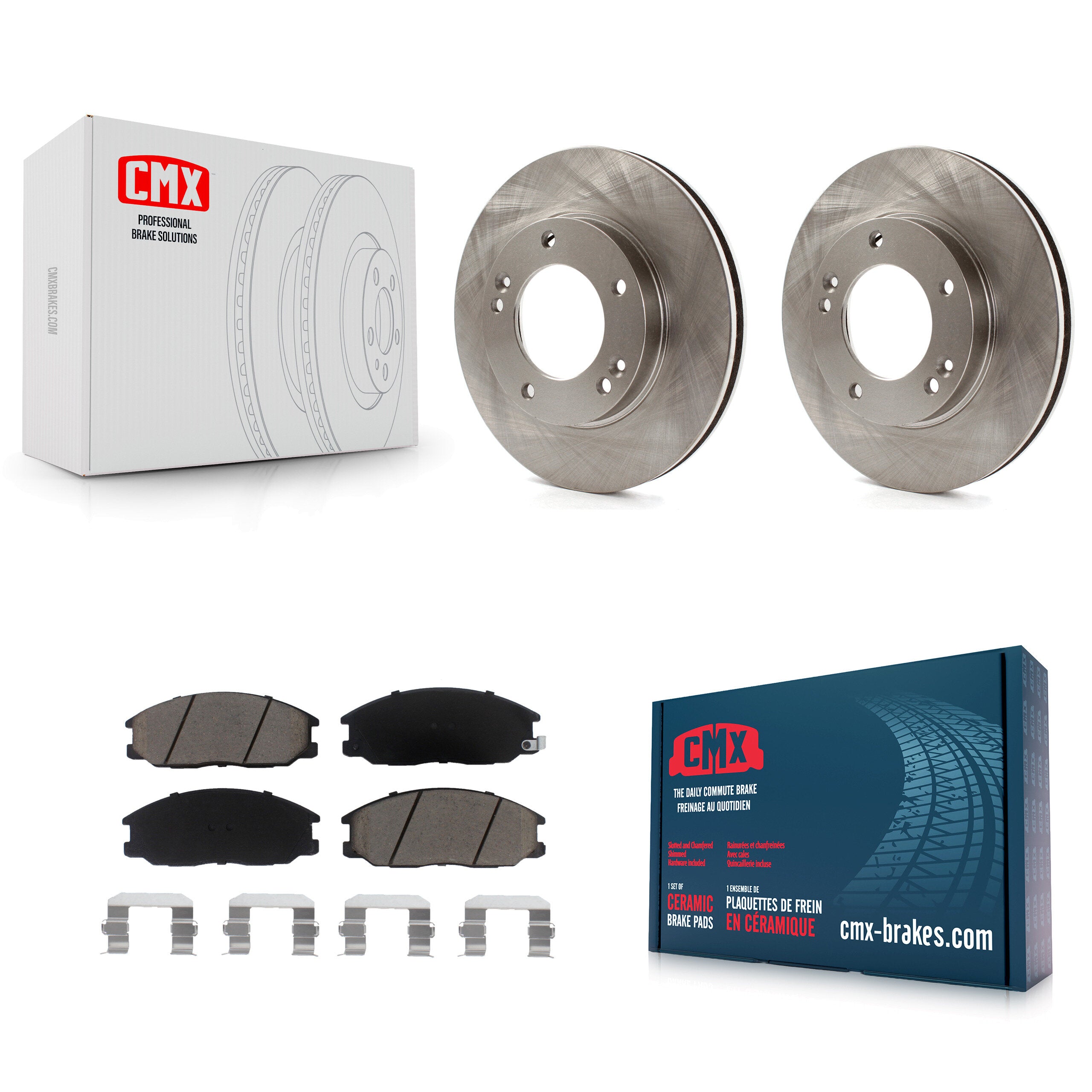 CMX K8C-100210 Disc Brake Kit for 2003-2006 Kia Sorento - Front product image