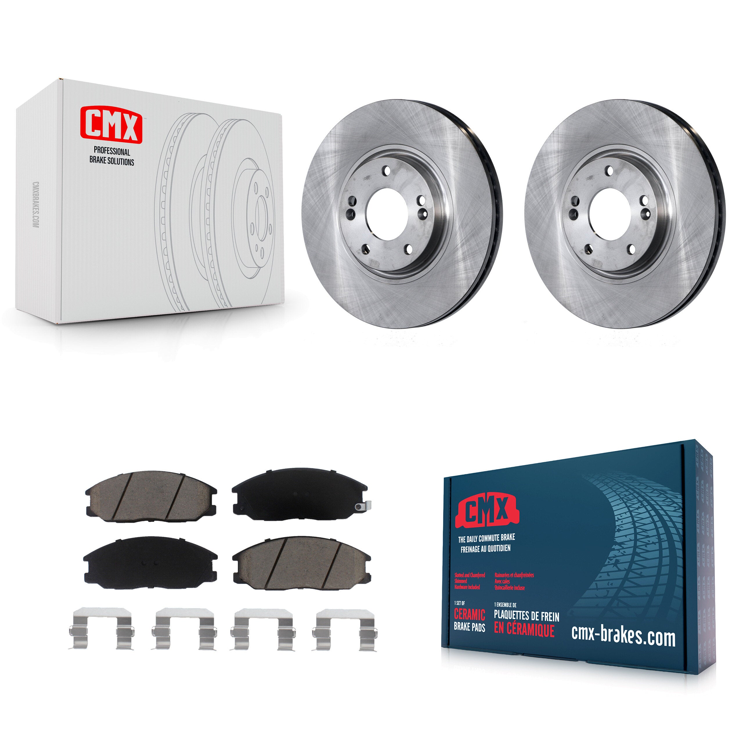 CMX K8C-100211 Disc Brake Kit for 2003-2006 Hyundai XG350, Kia Amanti - Front product image