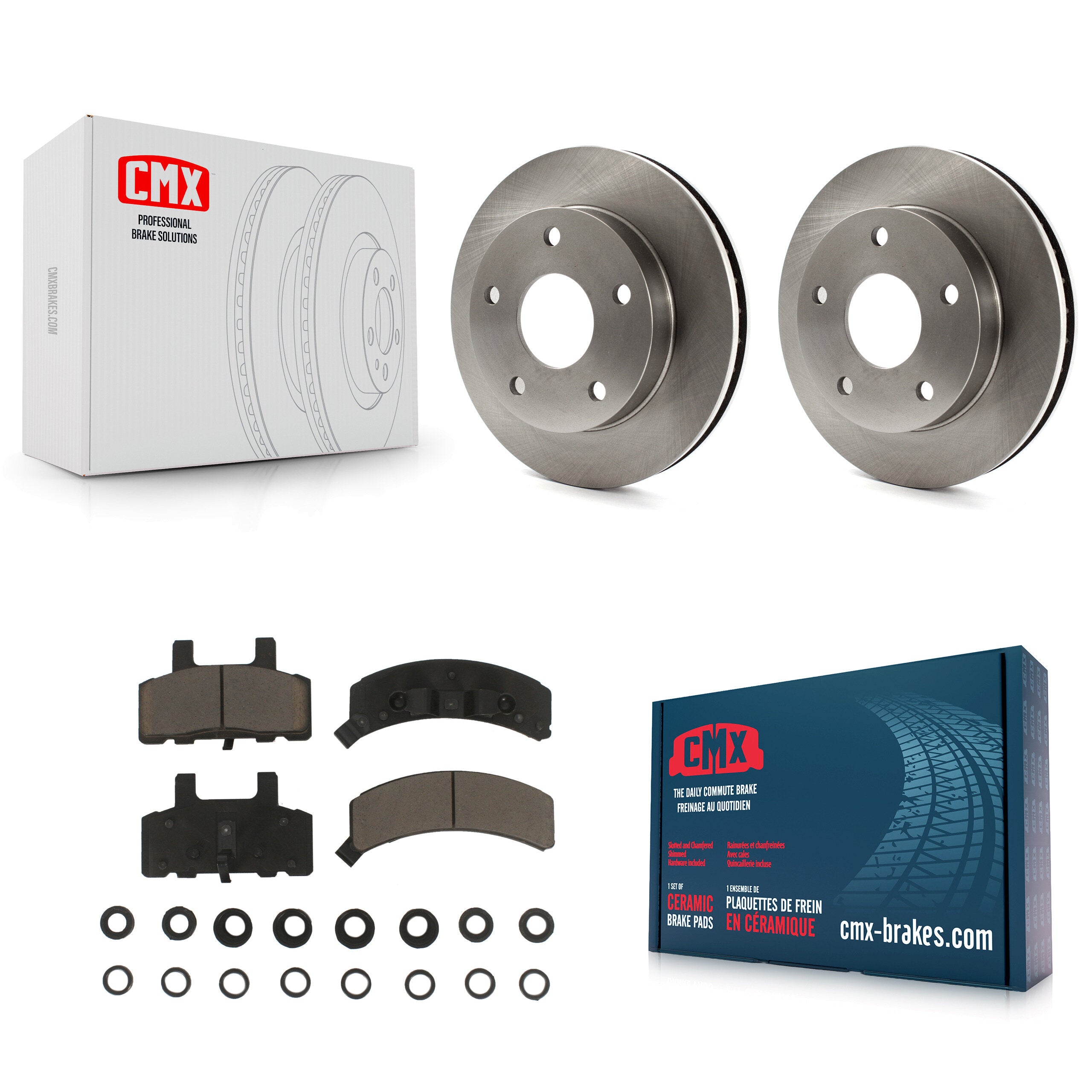 CMX K8C-100253 Disc Brake Kit for 1994-1999 Dodge Ram 1500 - Front product image