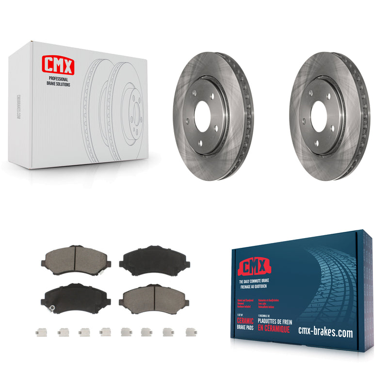 CMX K8C-100284 Disc Brake Kit for 2008-2016 Chrysler Town & Country, Dodge Grand Caravan, Dodge Journey & more - Front product image