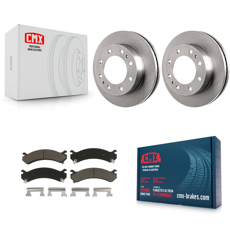 CMX K8C-100290 Disc Brake Kit for 2001-2020 Chevrolet Express 3500, GMC Savana 3500, Chevrolet Express 4500 & more - Front product image
