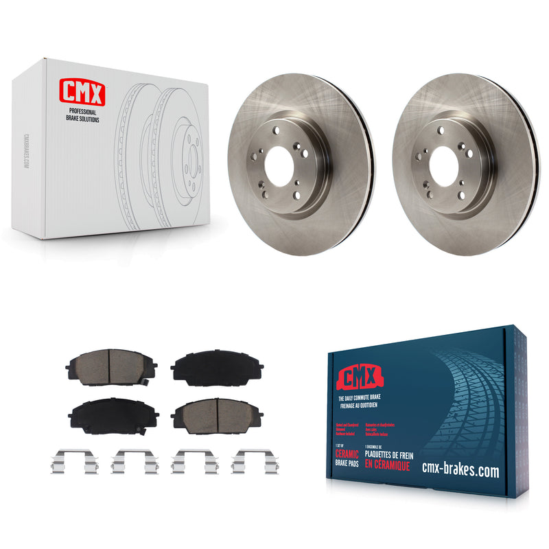 CMX K8C-100312 Disc Brake Kit for 2002-2011 Acura CSX, Honda Civic, Acura RSX - Front product image