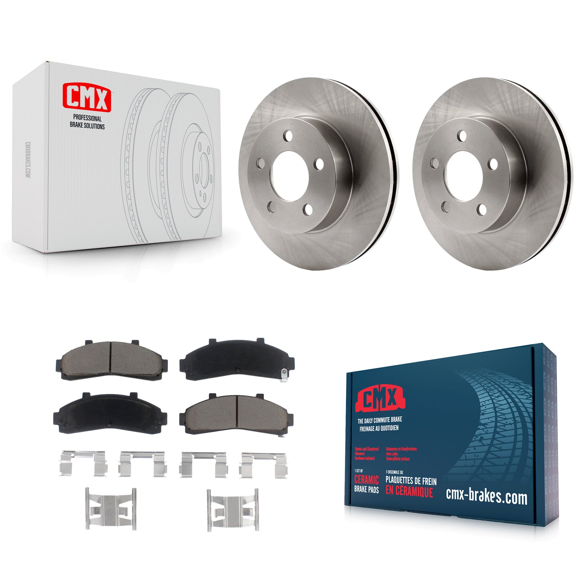 CMX K8C-100320 Disc Brake Kit for 1995-2002 Ford Explorer, Mazda B3000, Mazda B4000 & more - Front product image