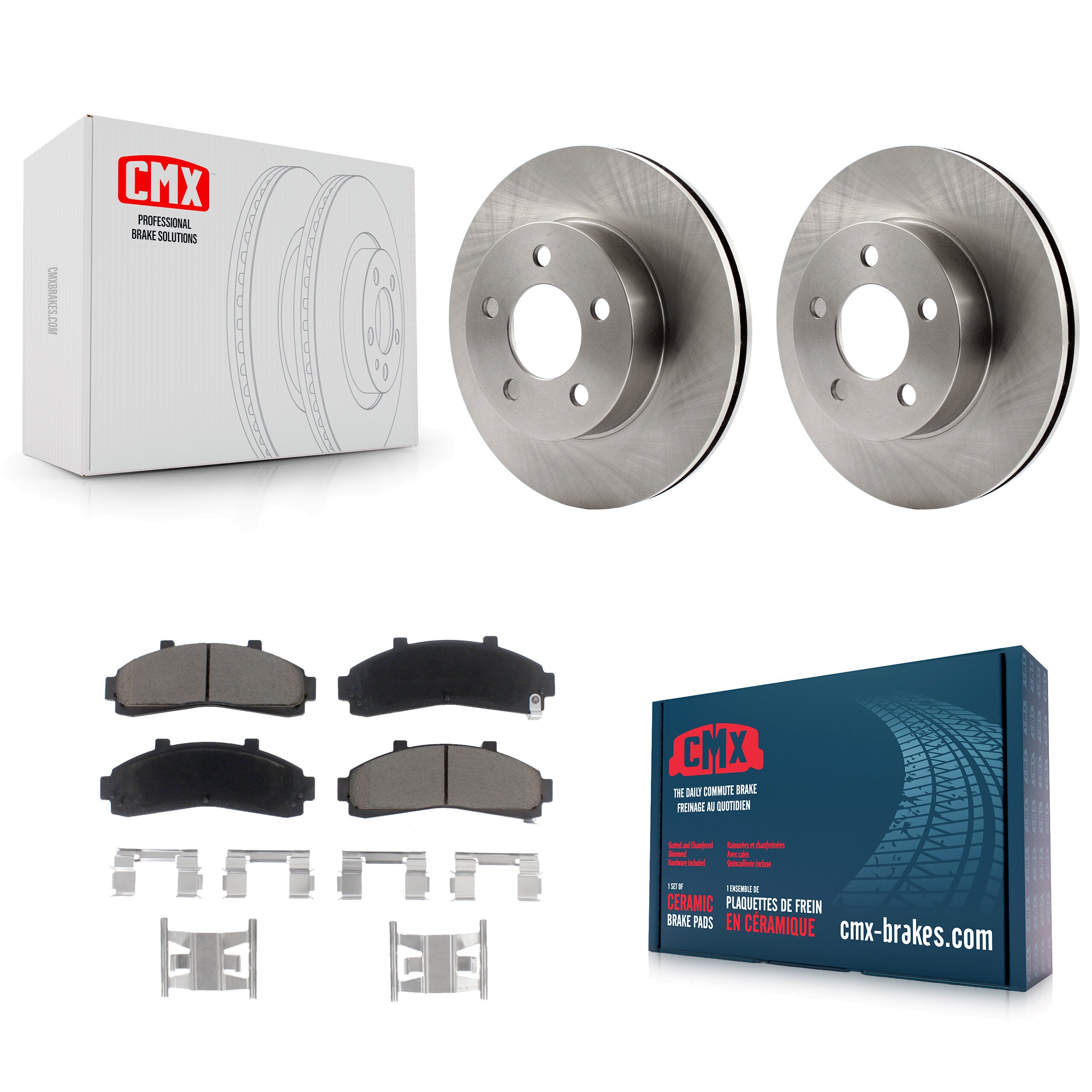 CMX K8C-100320 Disc Brake Kit for 1995-2002 Ford Explorer, Mazda B3000, Mazda B4000 & more - Front product image