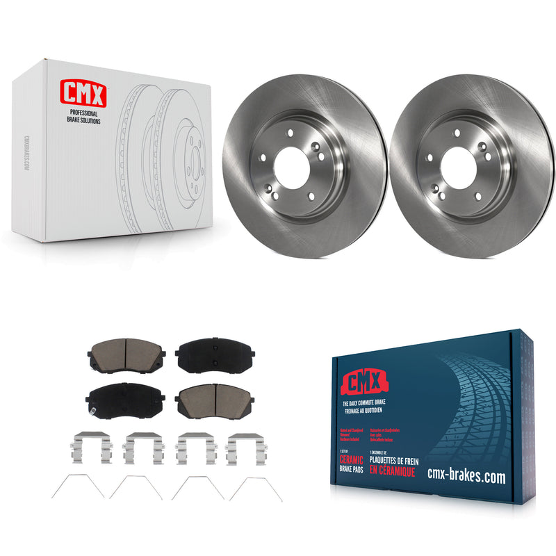CMX K8C-100351 Disc Brake Kit for 2018-2025 Hyundai Kona, Kia Seltos, Kia Forte5 & more - Front product image