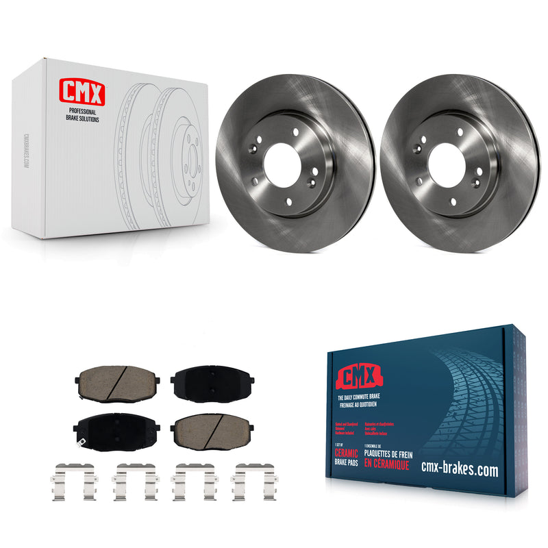 CMX K8C-100353 Disc Brake Kit for 2014-2025 Hyundai Kona, Kia Seltos, Kia Forte & more - Front product image
