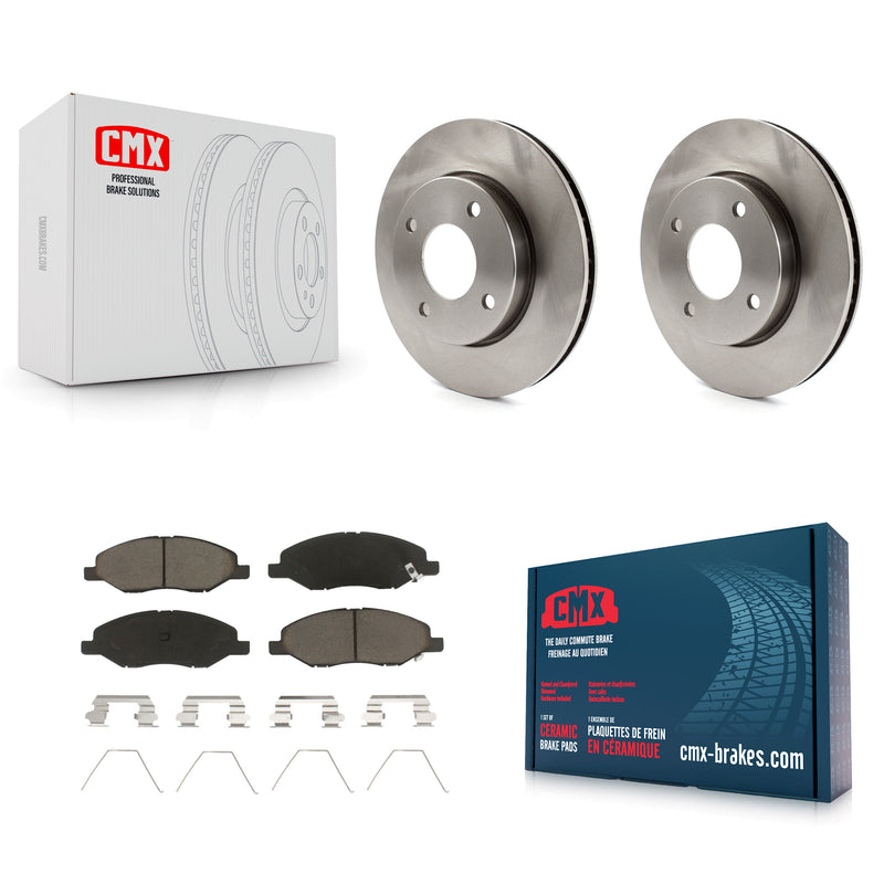 CMX K8C-100356 Disc Brake Kit for 2009-2011 Nissan Versa - Front product image
