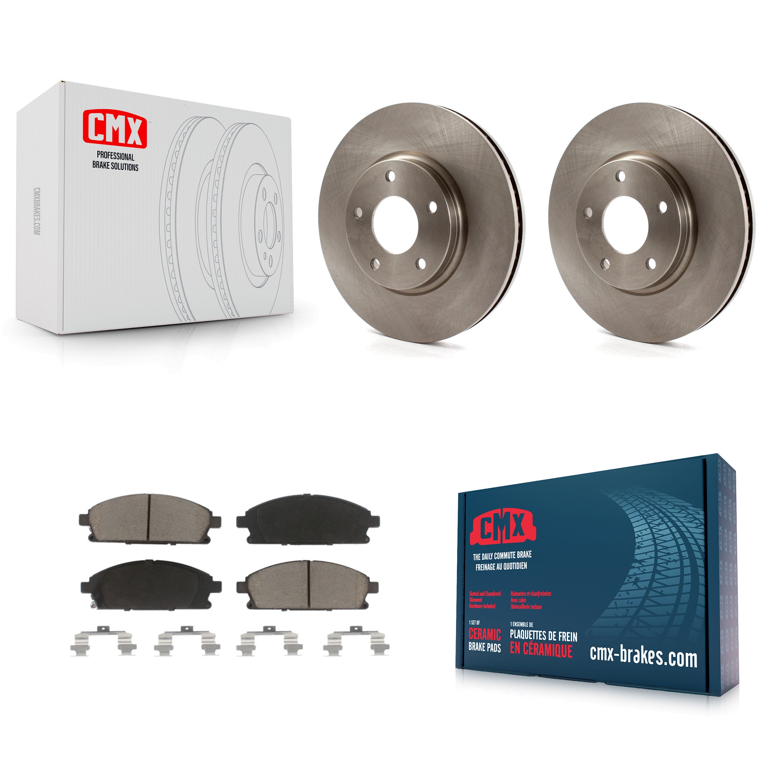 CMX K8C-100365 Disc Brake Kit for 2004-2009 Nissan Quest - Front product image