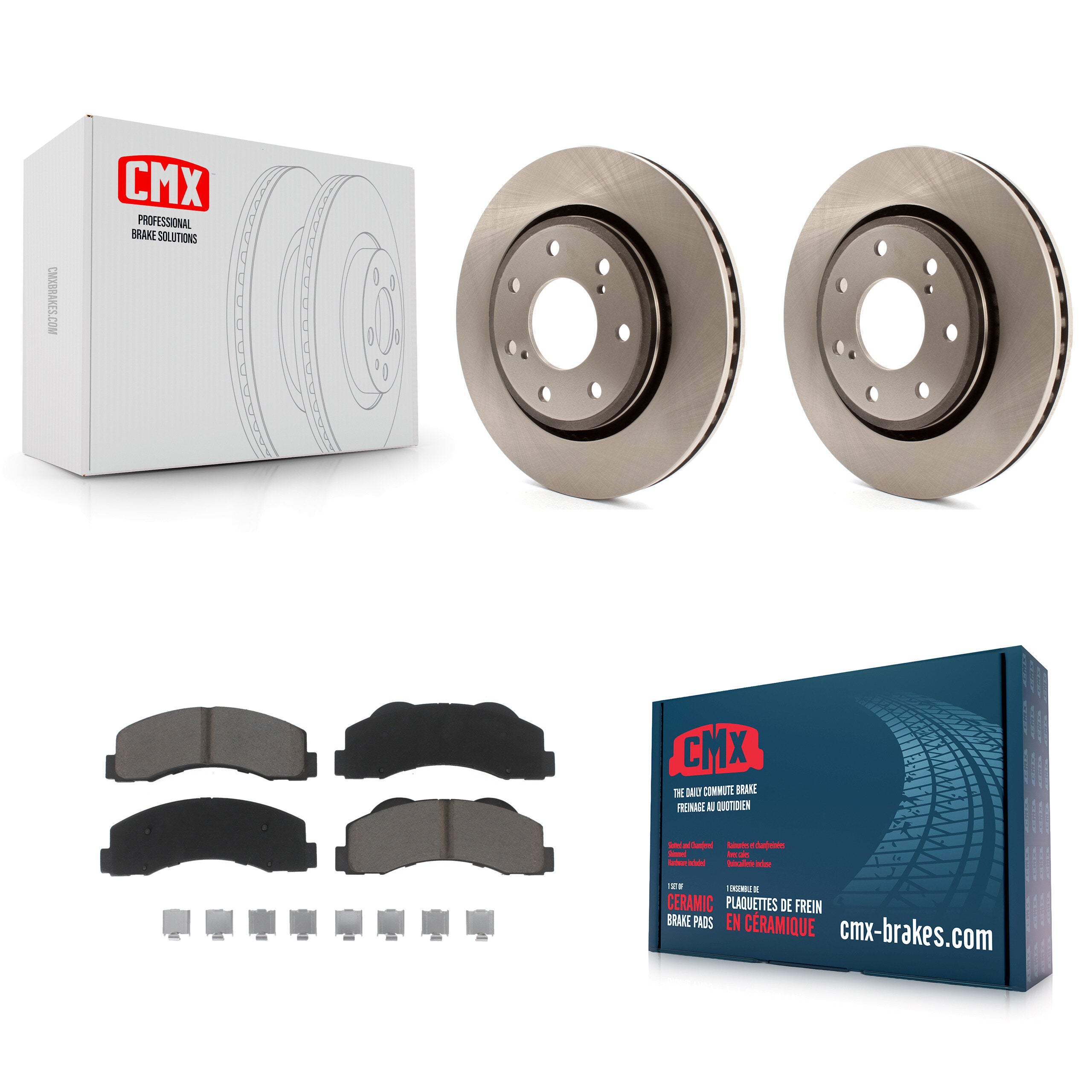 CMX K8C-100371 Disc Brake Kit for 2010-2014 Ford F-150 - Front product image