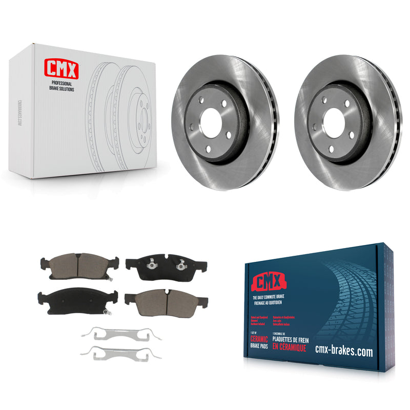 CMX K8C-100401 Disc Brake Kit for 2011-2023 Dodge Durango, Jeep Grand Cherokee - Front product image