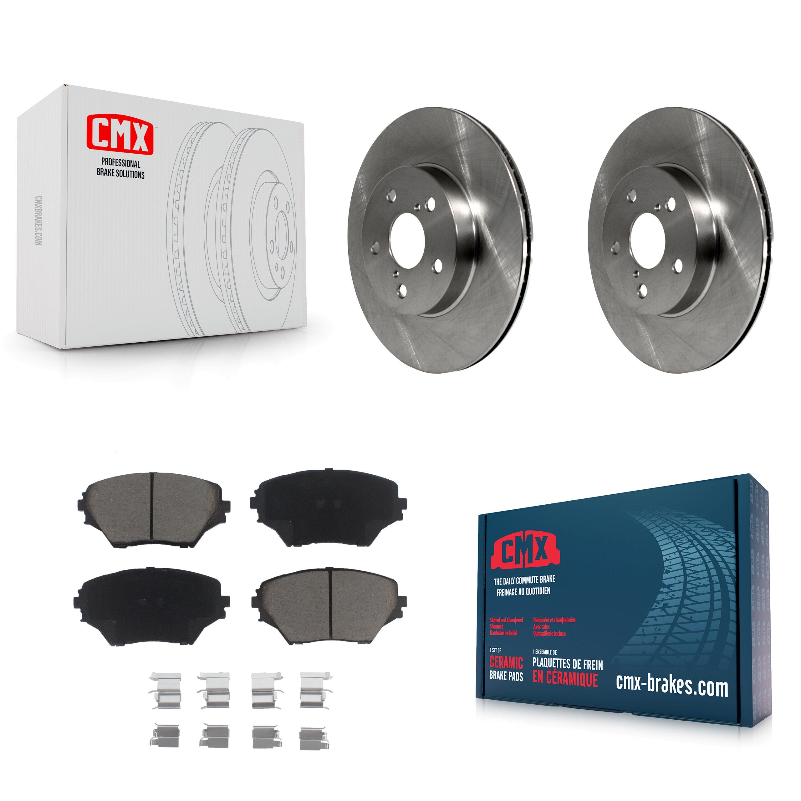 CMX K8C-100433 Disc Brake Kit for 2001-2003 Toyota RAV4 - Front product image