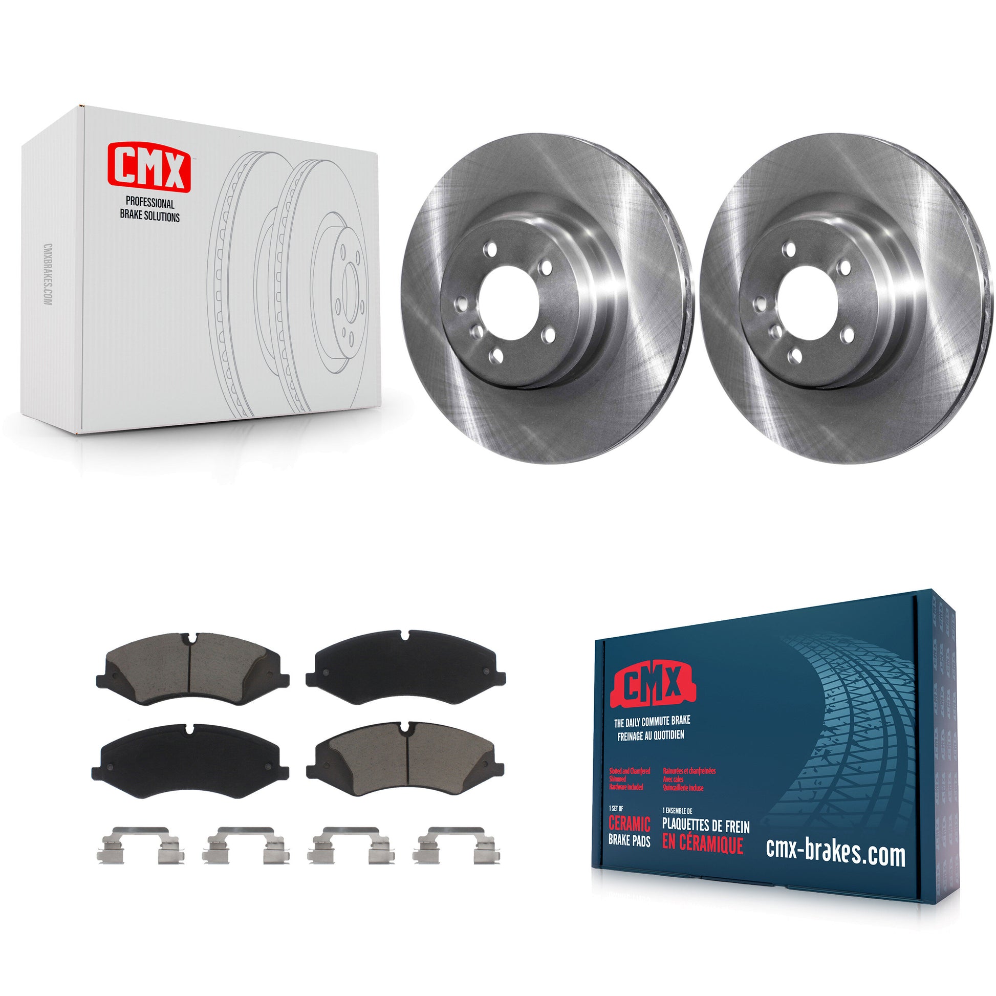 CMX K8C-100438 Disc Brake Kit for 2010-2012 Land Rover Range Rover - Front product image