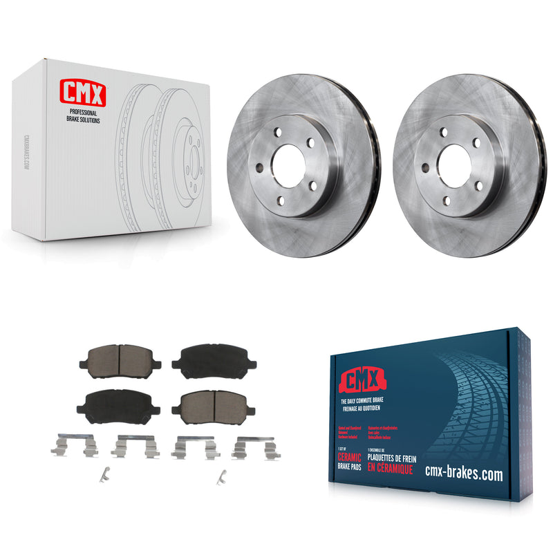CMX K8C-100457 Disc Brake Kit for 2007-2010 Chevrolet Cobalt, Pontiac G5 - Front product image