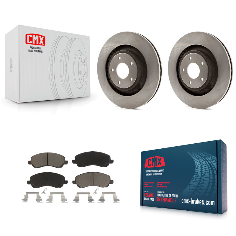 CMX K8C-100470 Disc Brake Kit for 2008-2012 Chrysler 200, Dodge Avenger, Dodge Caliber - Front product image