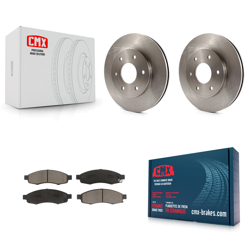 CMX K8C-100485 Disc Brake Kit for 2004-2005 INFINITI QX56, Nissan Armada, Nissan TITAN & more - Front product image