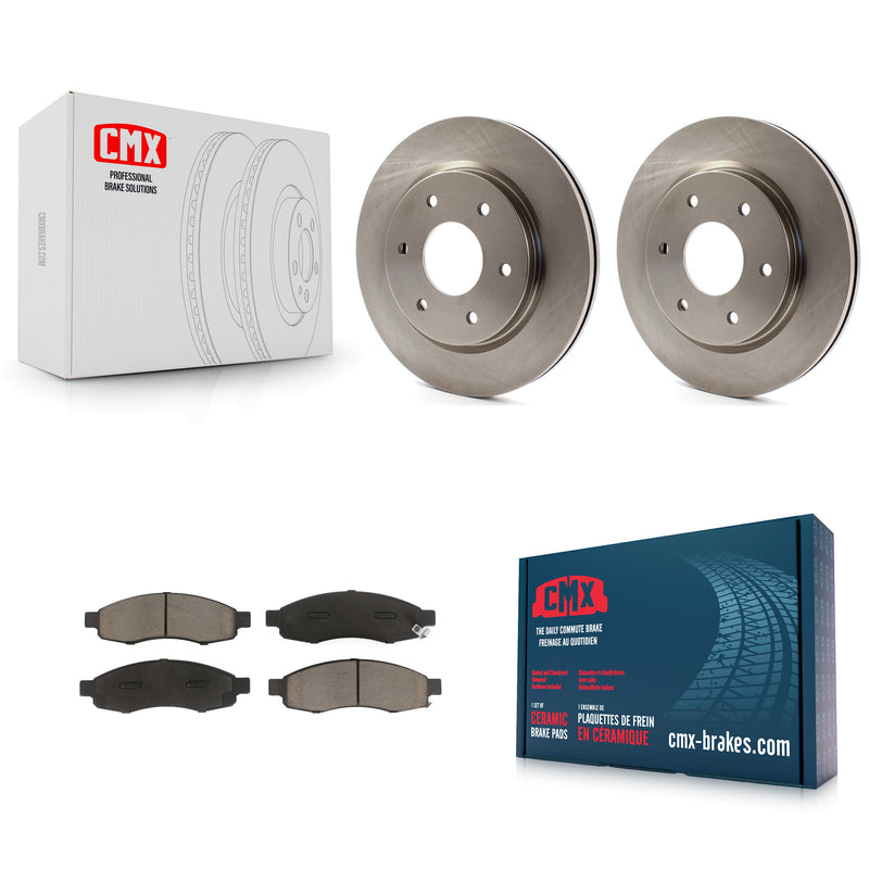 CMX K8C-100486 Disc Brake Kit for 2005-2007 Nissan TITAN, INFINITI QX56, Nissan Armada - Front product image