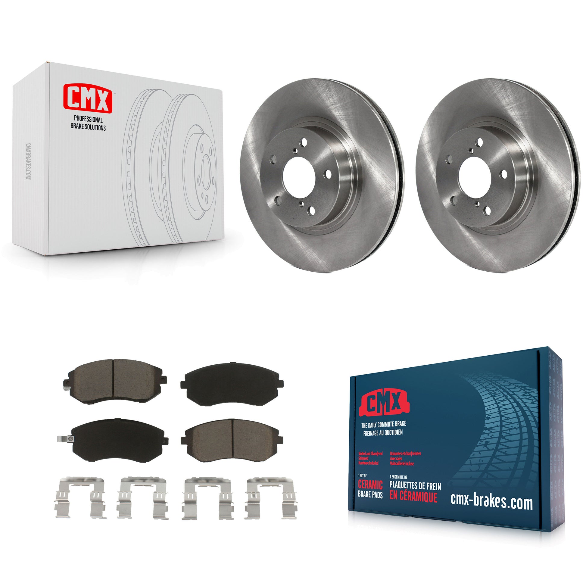 CMX K8C-100568 Disc Brake Kit for 2002-2010 Subaru Impreza, Saab 9-2X, Subaru Legacy - Front product image