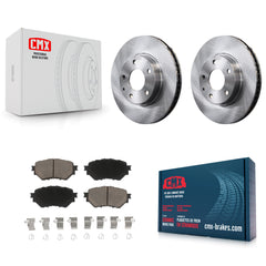 CMX K8C-100592 Disc Brake Kit for 2014-2018 Mazda 3, Mazda 3 Sport - Front product image