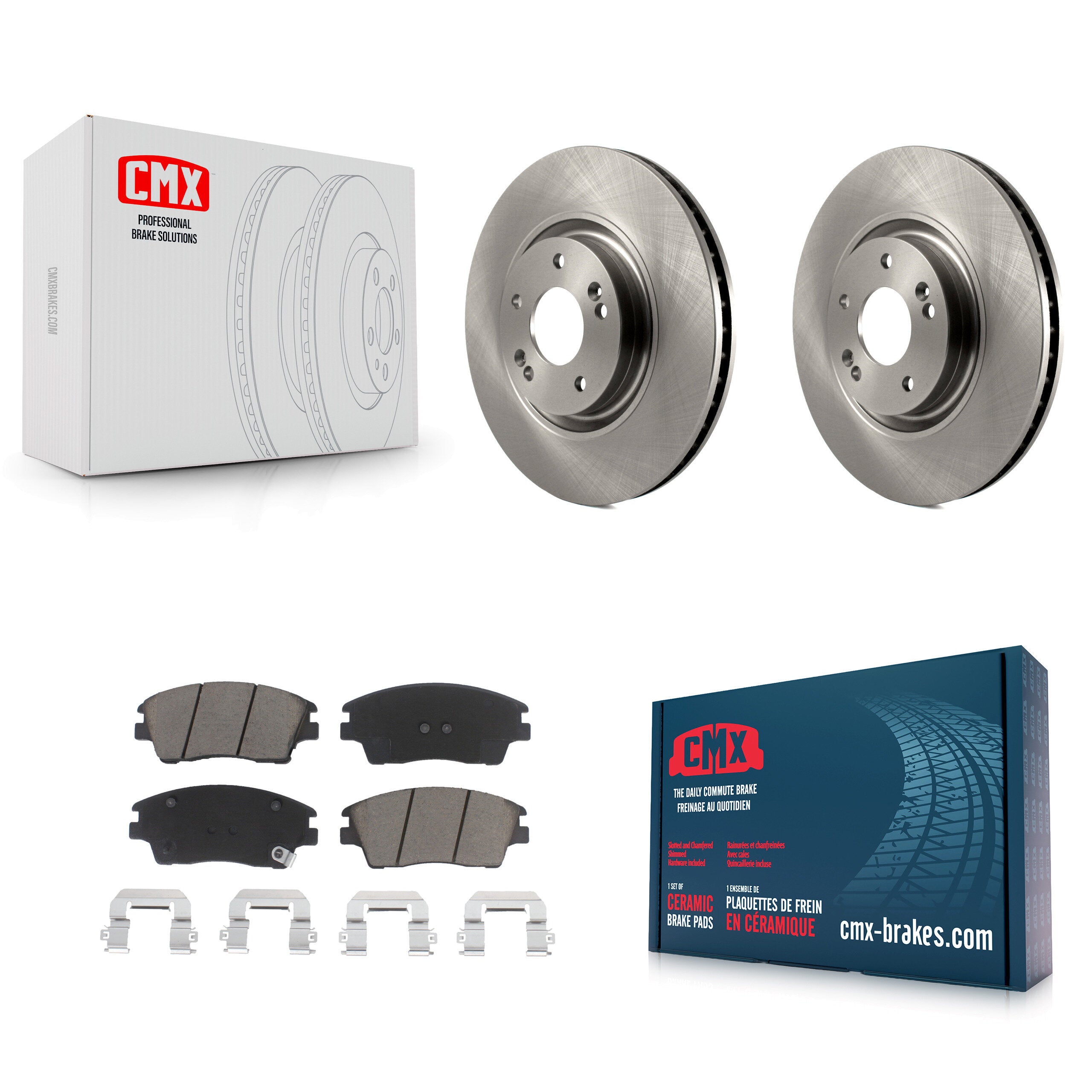 CMX K8C-100603 Disc Brake Kit for 2017-2022 Kia Sportage - Front product image