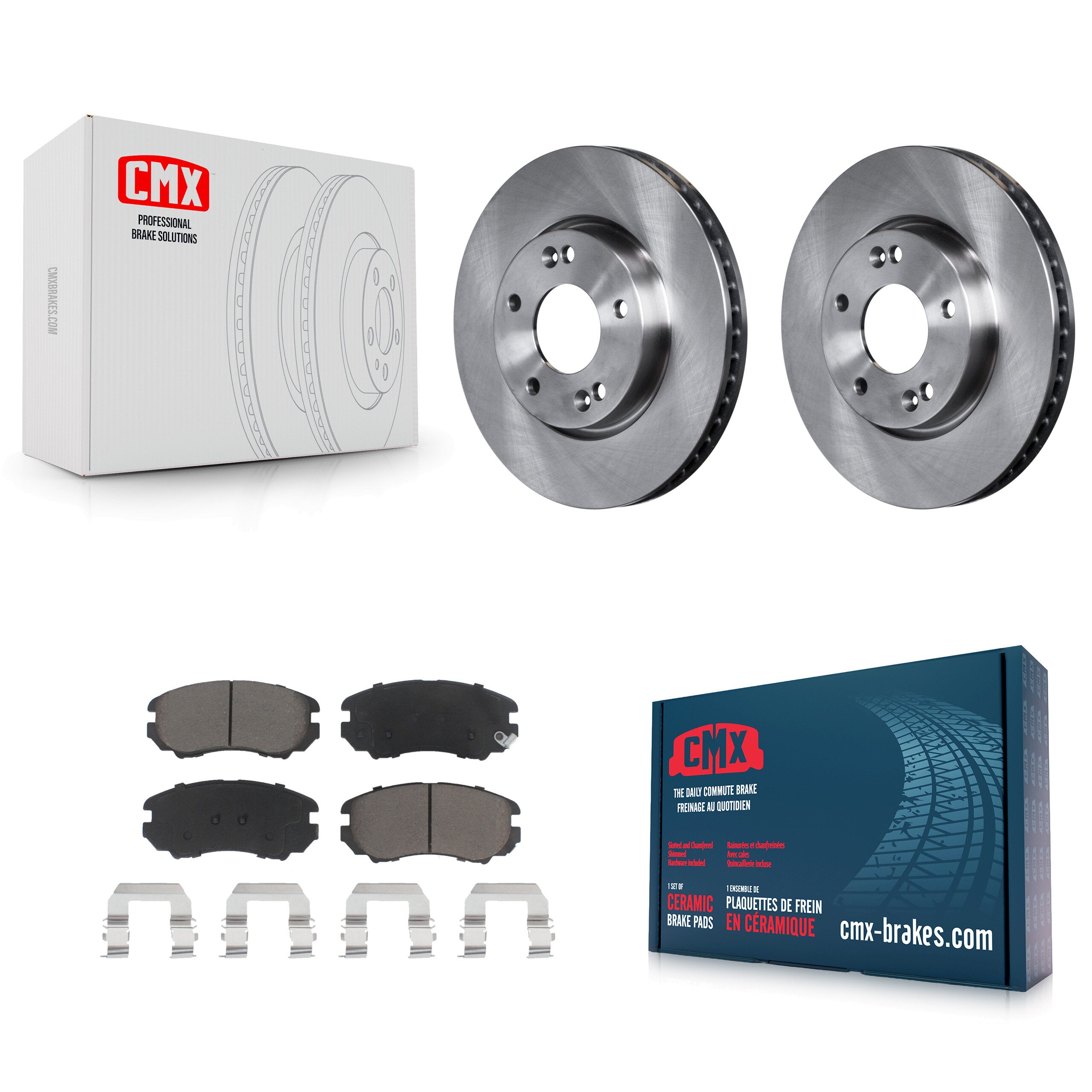 CMX K8C-100623 Disc Brake Kit for 2010-2011 Kia Soul - Front product image