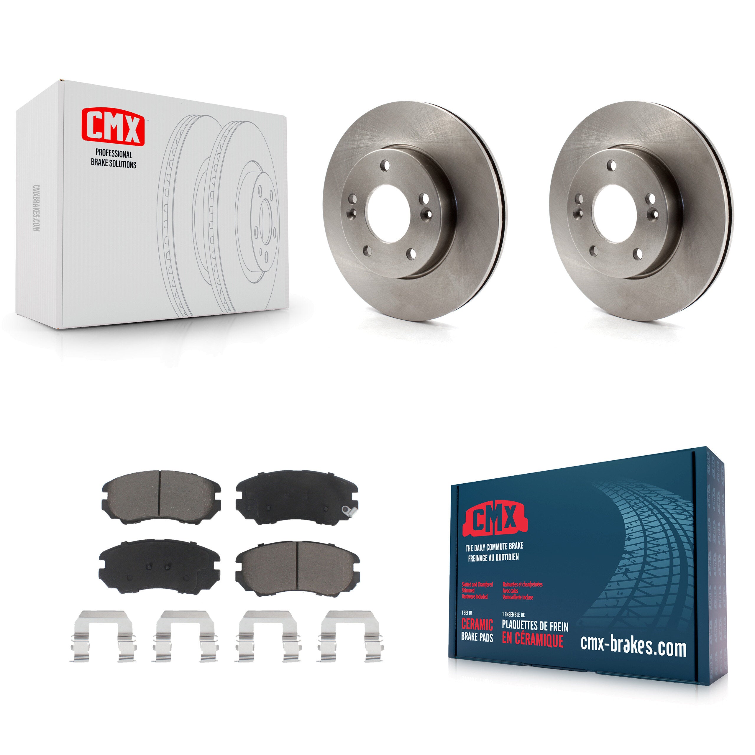 CMX K8C-100624 Disc Brake Kit for 2010-2011 Kia Soul - Front product image