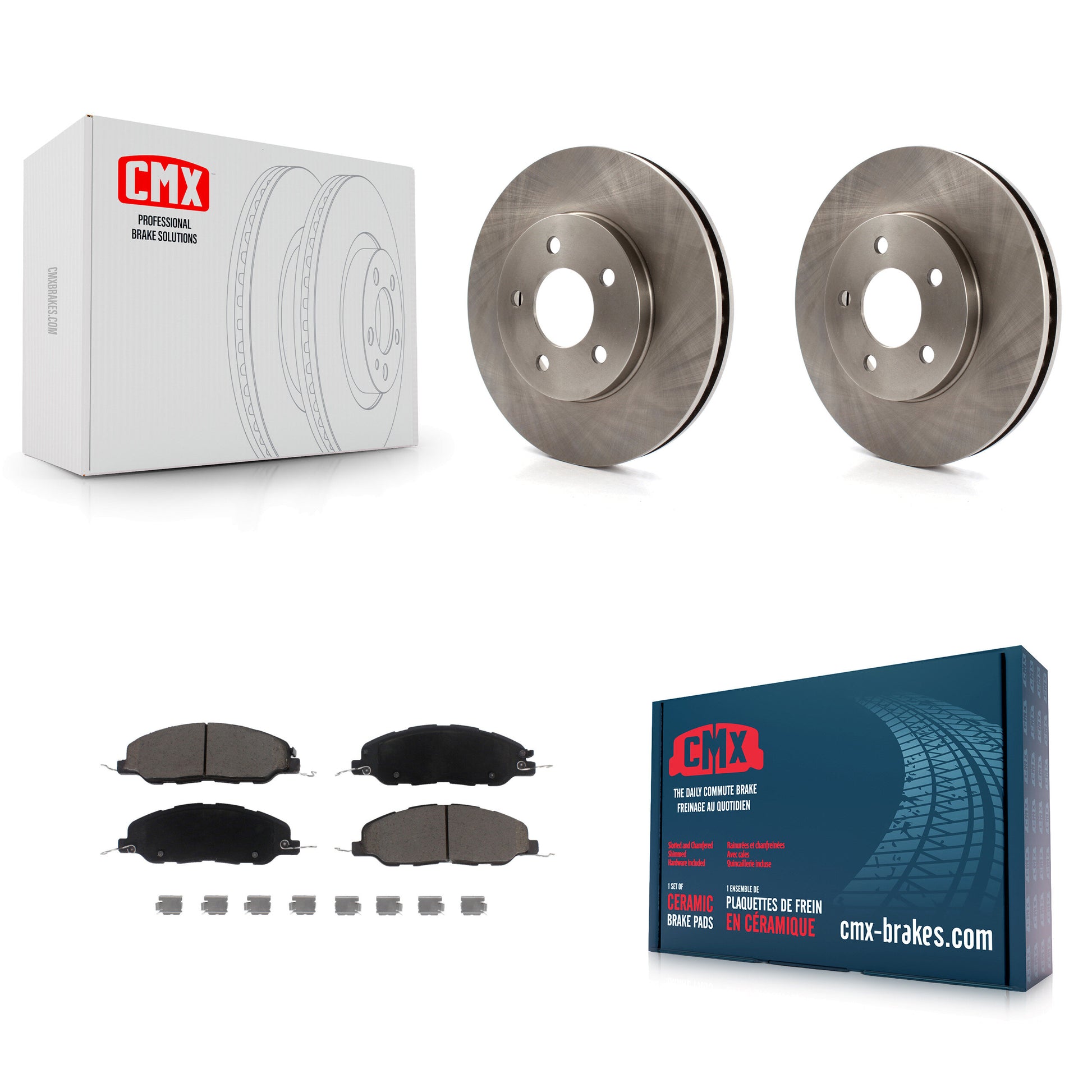 CMX K8C-100672 Disc Brake Kit for 2005-2010 Ford Mustang - Front product image