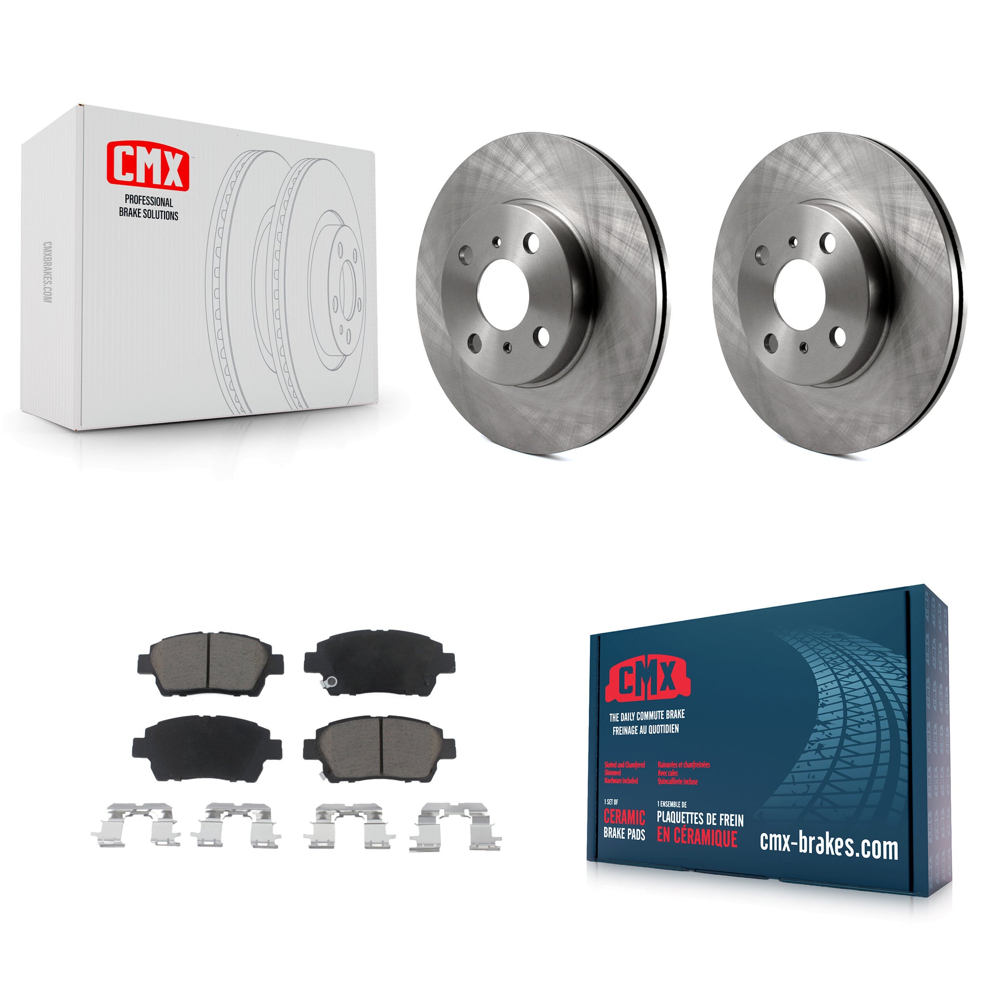 CMX K8C-100677 Disc Brake Kit for 2000-2005 Toyota Echo, Toyota MR2 Spyder - Front product image
