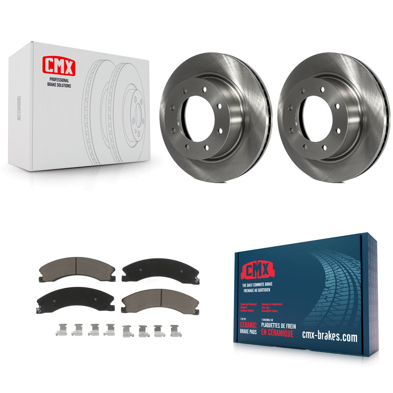 CMX K8C-100687 Disc Brake Kit for 2012-2021 Nissan NV1500, Nissan NV2500, Nissan NV3500 - Front product image