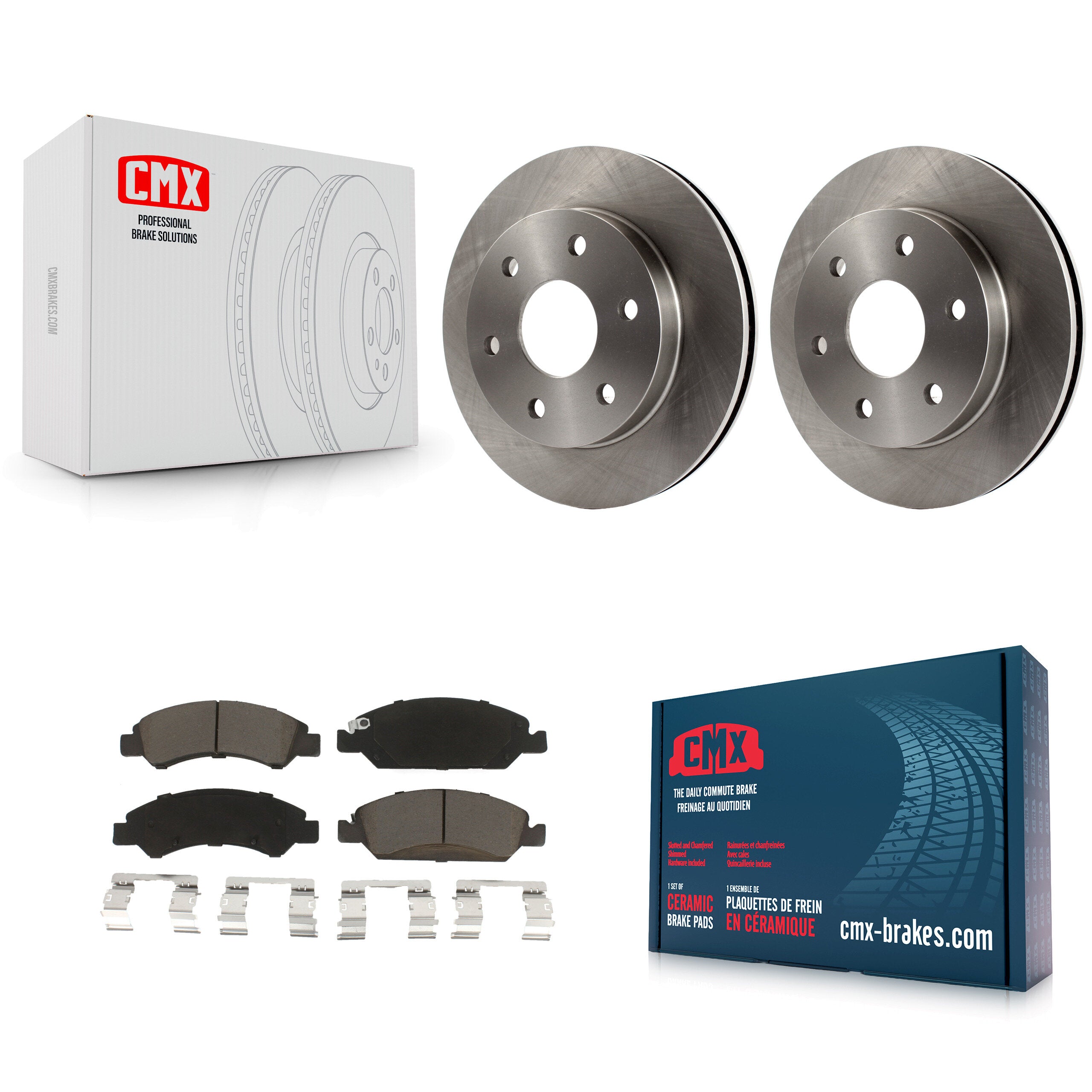 CMX K8C-100712 Disc Brake Kit for 2007 GMC Sierra 1500 - Front product image