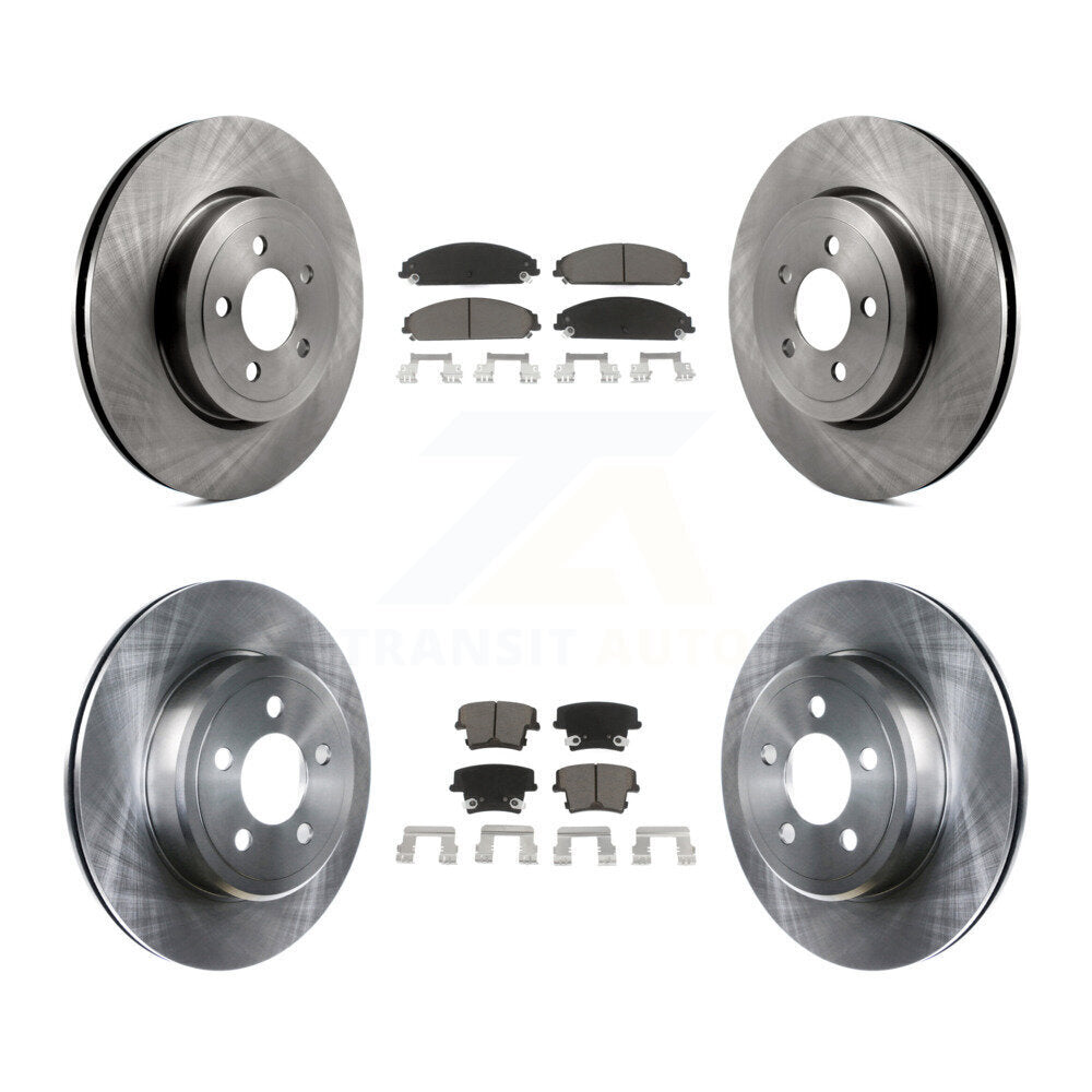 CMX K8C-100764 Disc Brake Kit for 2005-2023 Dodge Challenger, Dodge Charger, Chrysler 300 - Front and Rear product image