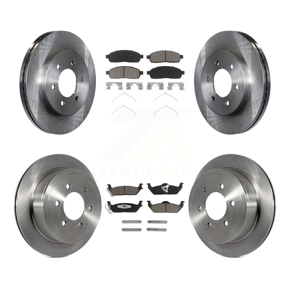 CMX K8C-100796 Disc Brake Kit for 2004-2008 Lincoln Mark LT, Ford F-150 - Front and Rear product image