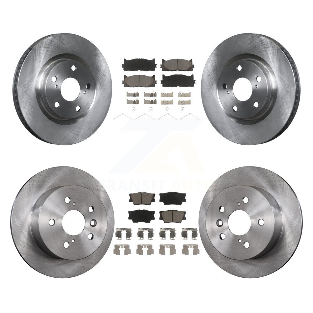 CMX K8C-100849 Disc Brake Kit for 2012-2018 Lexus ES300h, Lexus ES350, Toyota Avalon & more - Front and Rear product image