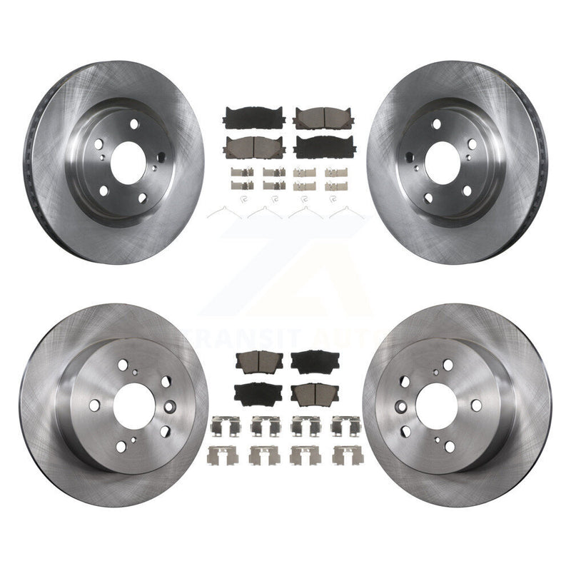 CMX K8C-100849 Disc Brake Kit for 2012-2018 Lexus ES300h, Lexus ES350, Toyota Avalon & more - Front and Rear product image