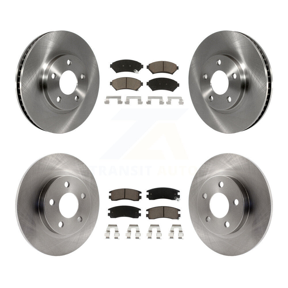 CMX K8C-100855 Disc Brake Kit for 2000-2005 Cadillac DeVille, Cadillac Seville, Buick Park Avenue - Front and Rear product image