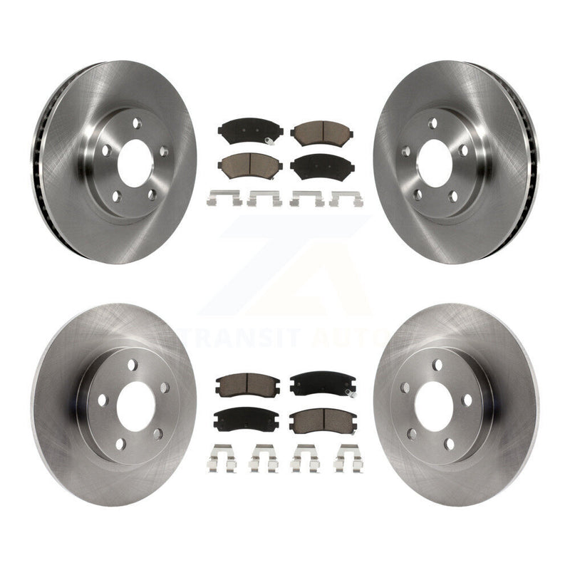 CMX K8C-100855 Disc Brake Kit for 2000-2005 Cadillac DeVille, Cadillac Seville, Buick Park Avenue - Front and Rear product image