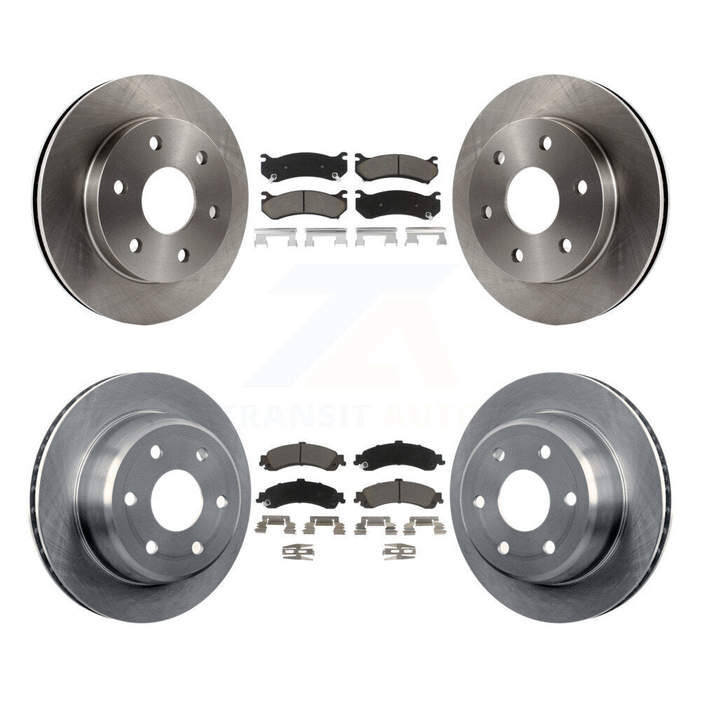 CMX K8C-100996 Disc Brake Kit for 2000-2006 Chevrolet Silverado 1500, GMC Sierra 1500, Cadillac Escalade & more - Front and Rear product image