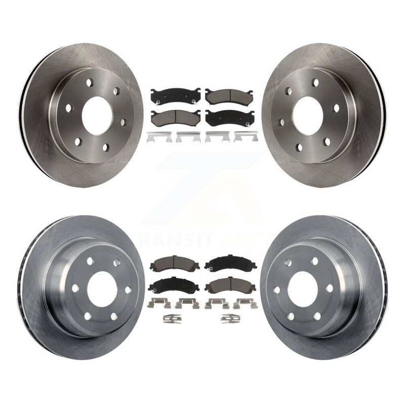 CMX K8C-100996 Disc Brake Kit for 2000-2006 Chevrolet Silverado 1500, GMC Sierra 1500, Cadillac Escalade & more - Front and Rear product image