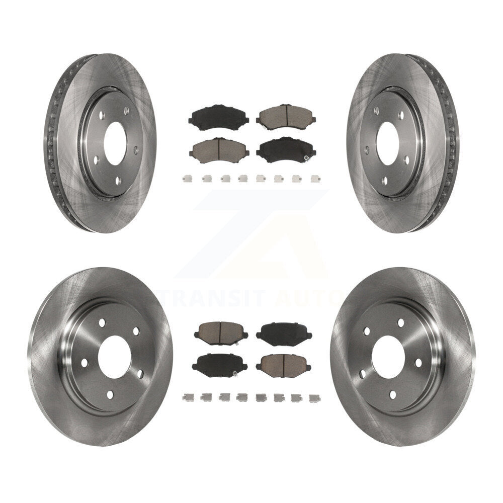 CMX K8C-101027 Disc Brake Kit for 2012-2016 Chrysler Town & Country, Dodge Grand Caravan, Dodge Journey & more - Front and Rear product image