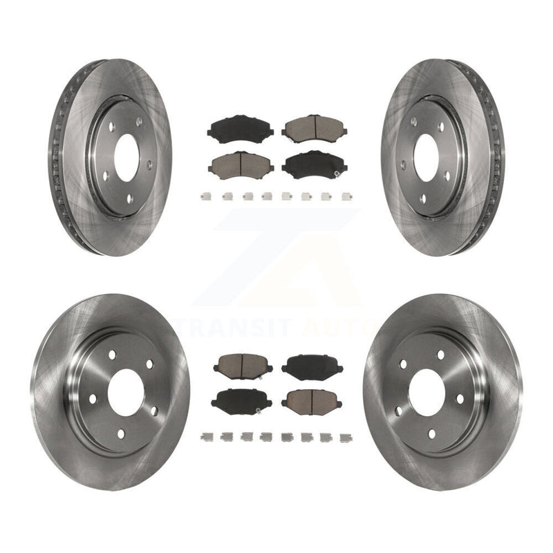 CMX K8C-101027 Disc Brake Kit for 2012-2016 Chrysler Town & Country, Dodge Grand Caravan, Dodge Journey & more - Front and Rear product image