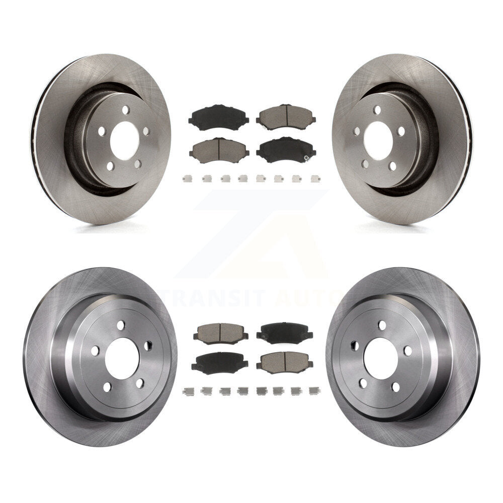 CMX K8C-101029 Disc Brake Kit for 2008-2012 Dodge Nitro, Jeep Liberty - Front and Rear product image