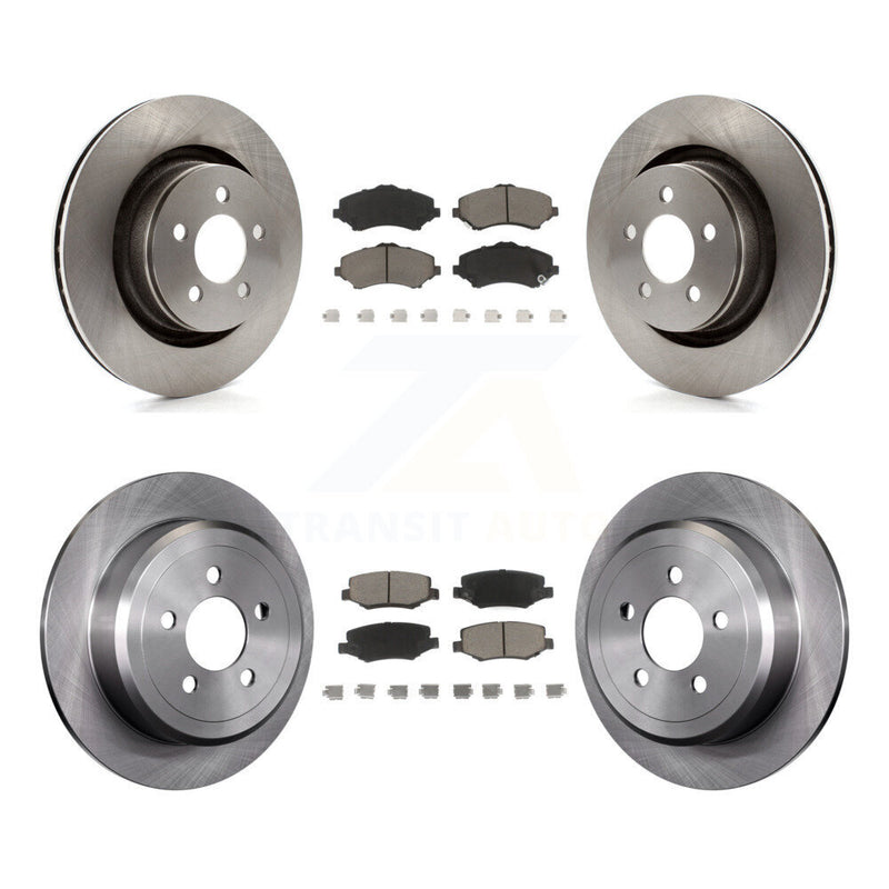 CMX K8C-101029 Disc Brake Kit for 2008-2012 Dodge Nitro, Jeep Liberty - Front and Rear product image