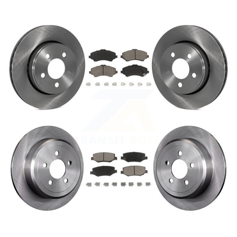 CMX K8C-101030 Disc Brake Kit for 2007-2012 Dodge Nitro, Jeep Liberty - Front and Rear product image