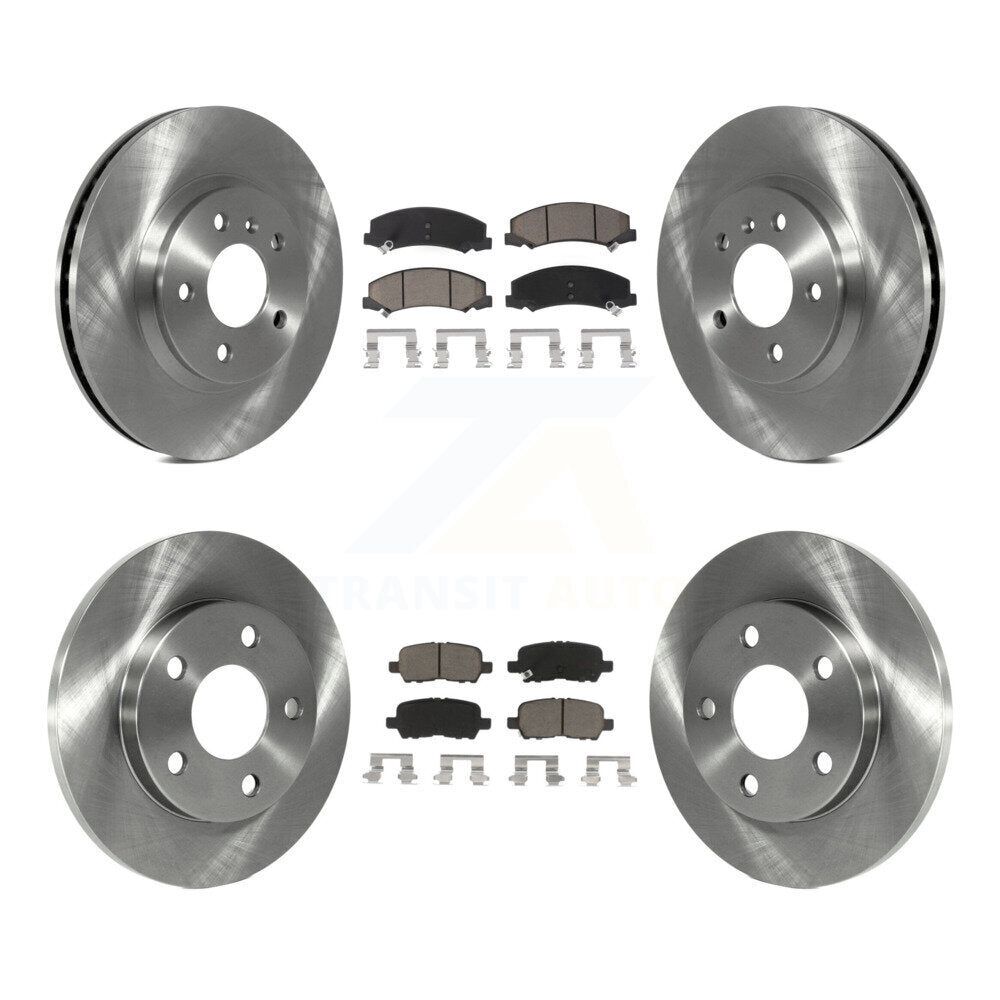 CMX K8C-101074 Disc Brake Kit for 2010-2016 Chevrolet Impala Limited, Chevrolet Impala - Front and Rear product image