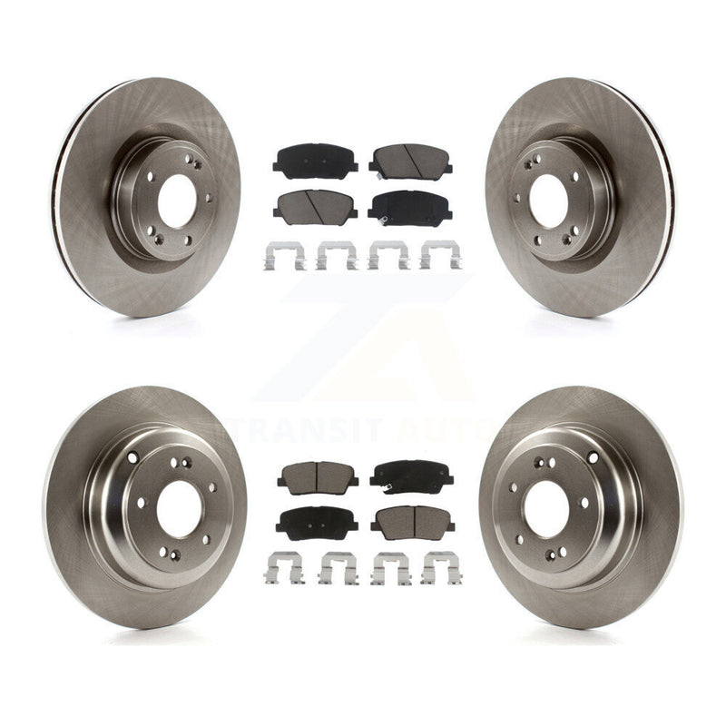 CMX K8C-101164 Disc Brake Kit for 2010-2016 Hyundai Genesis Coupe - Front and Rear product image