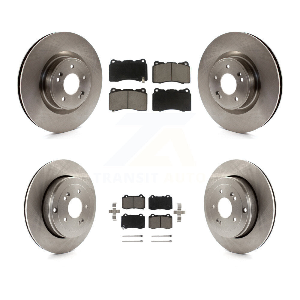 CMX K8C-101165 Disc Brake Kit for 2010-2016 Hyundai Genesis Coupe - Front and Rear product image