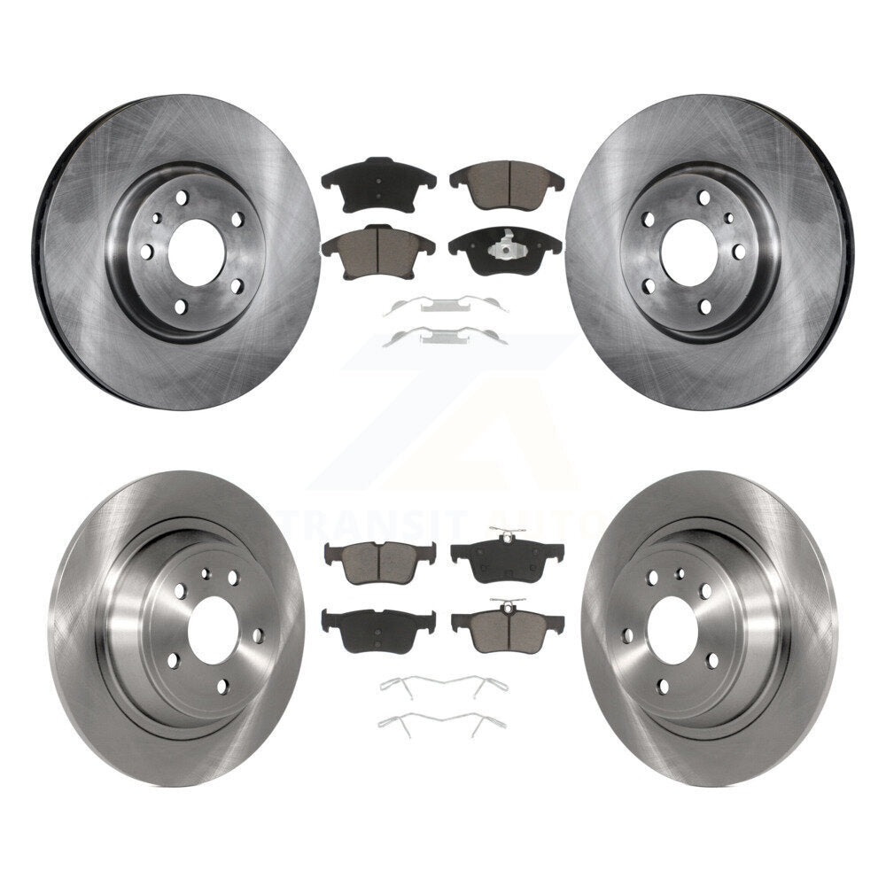 CMX K8C-101173 Disc Brake Kit for 2013-2020 Ford Fusion, Lincoln MKZ - Front and Rear product image