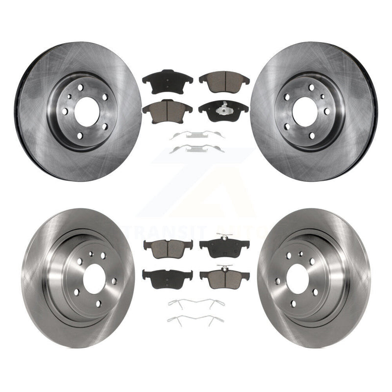 CMX K8C-101173 Disc Brake Kit for 2013-2020 Ford Fusion, Lincoln MKZ - Front and Rear product image