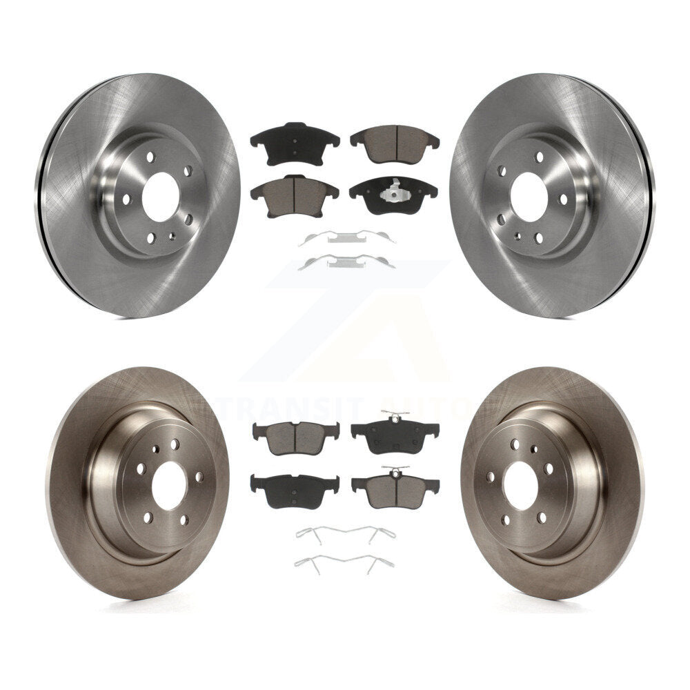 CMX K8C-101175 Disc Brake Kit for 2013-2018 Ford Fusion, Lincoln MKZ - Front and Rear product image