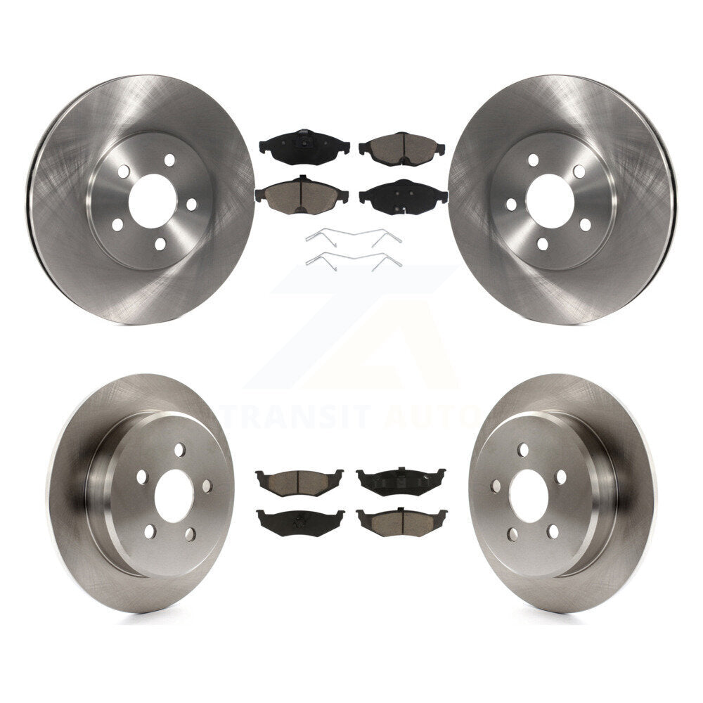 CMX K8C-101257 Disc Brake Kit for 2005-2006 Chrysler Sebring, Dodge Stratus - Front and Rear product image
